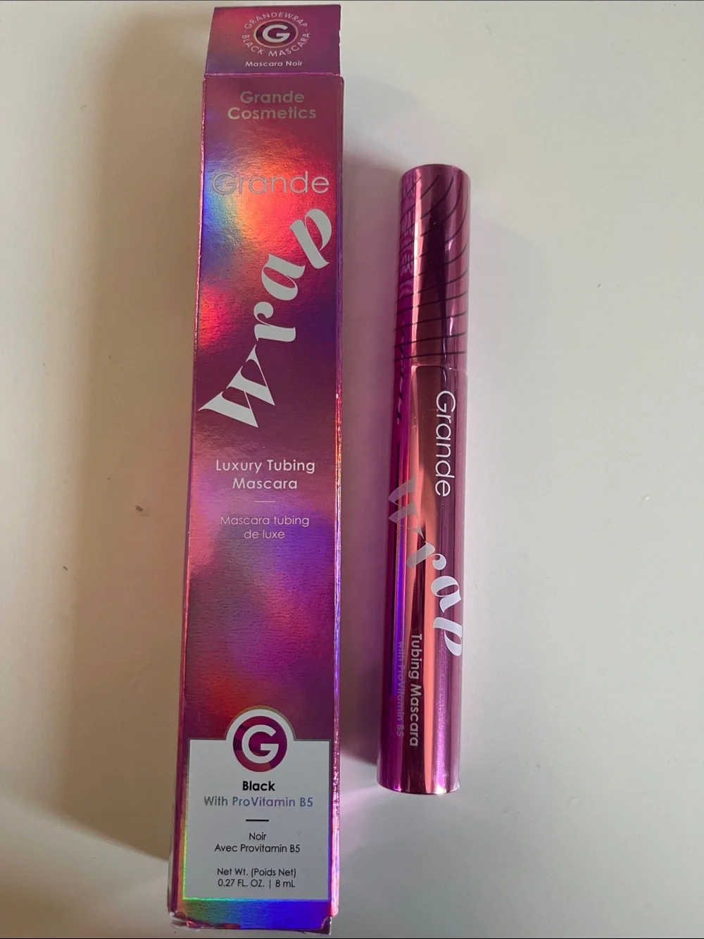 Grande Cosmetics Wrap Luxury Tubing Mascara - Black